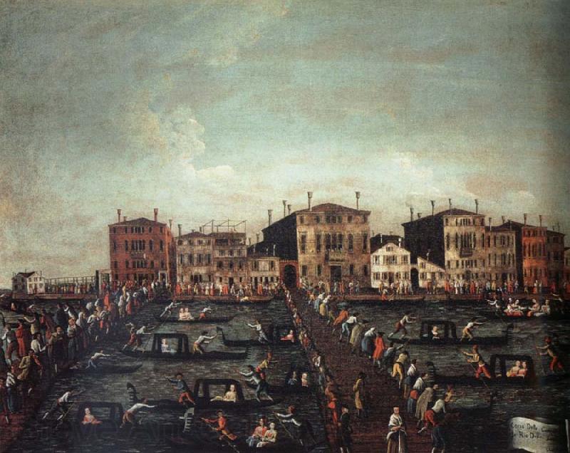 Gabriel Bella Procession of Courtesans on the Rio Della Sensa France oil painting art